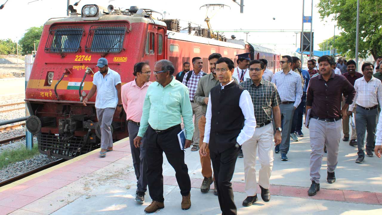 Bodhan Railway Inspection |