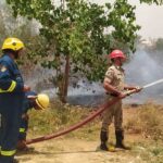 Collectorate Parking Fire