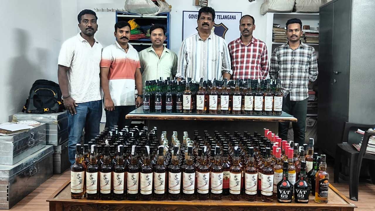 Defence Liquor Seizure