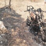 Forest Officer Bike Burning