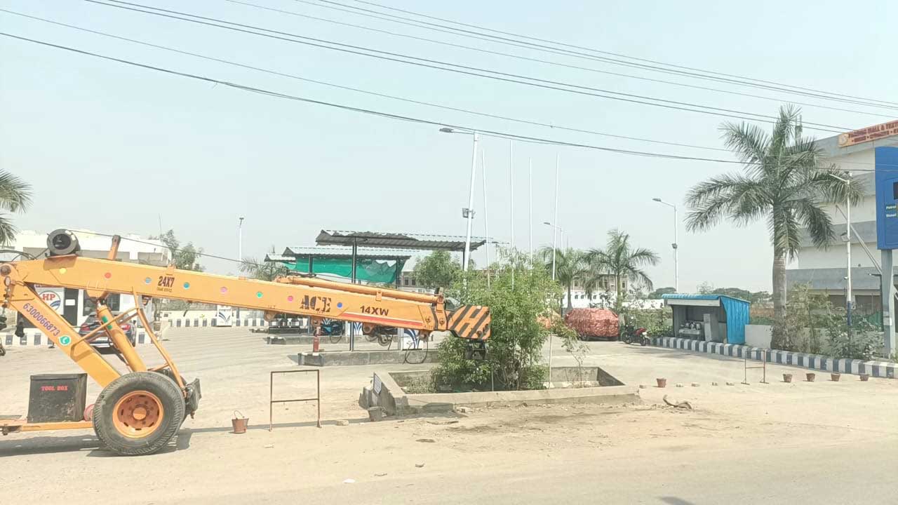 Petrol Shortage in Banswada