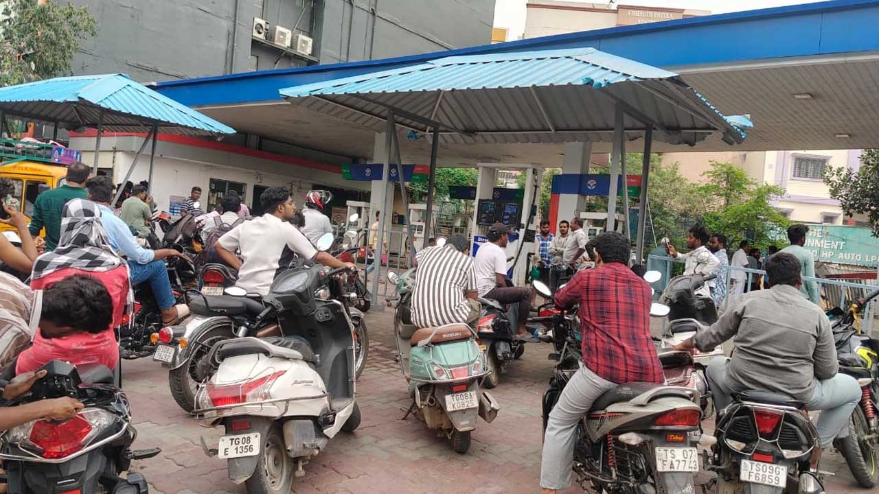 Telangana Fuel Shortage