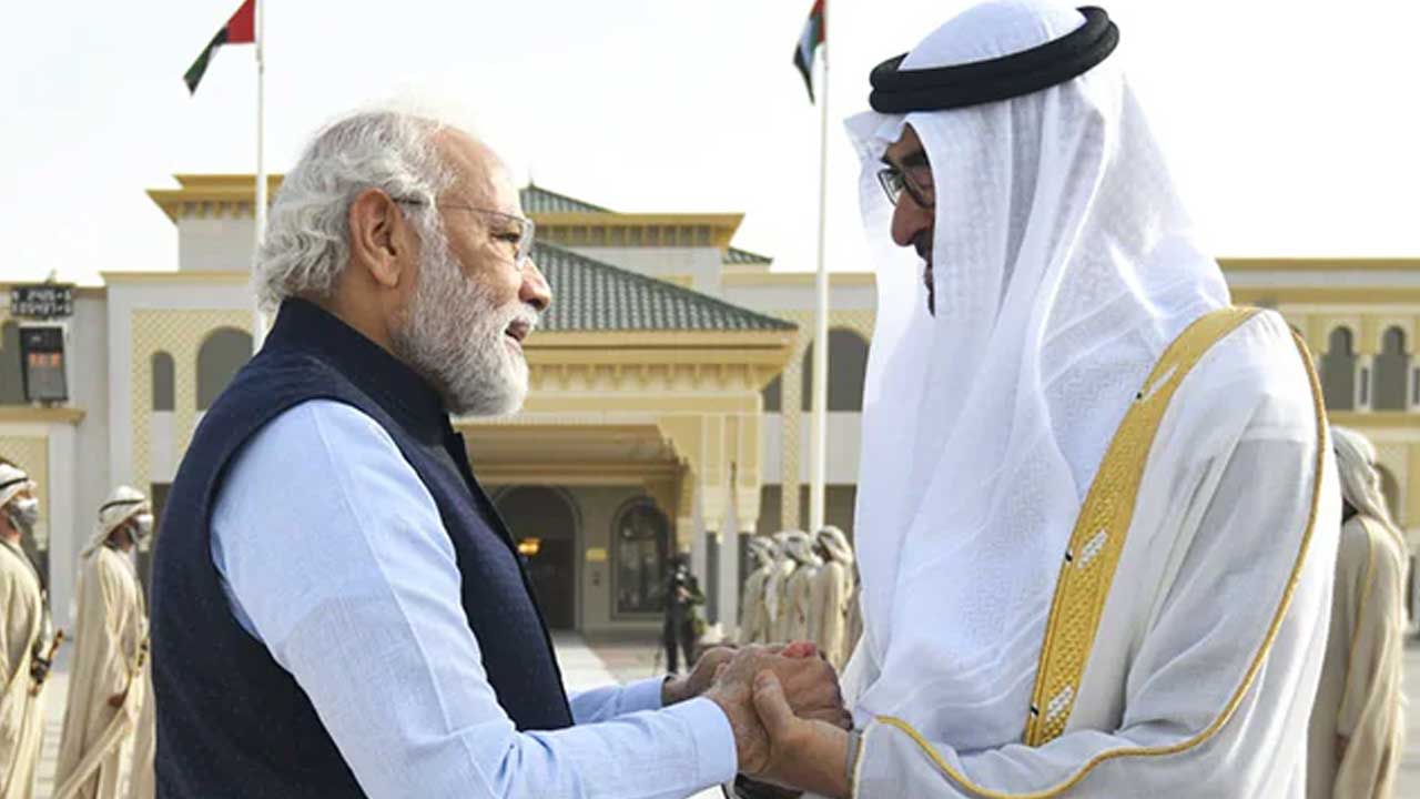 Modi UAE Visit