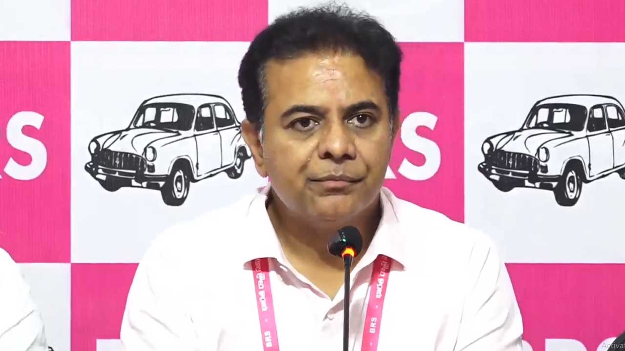 KTR on Kavitha Party