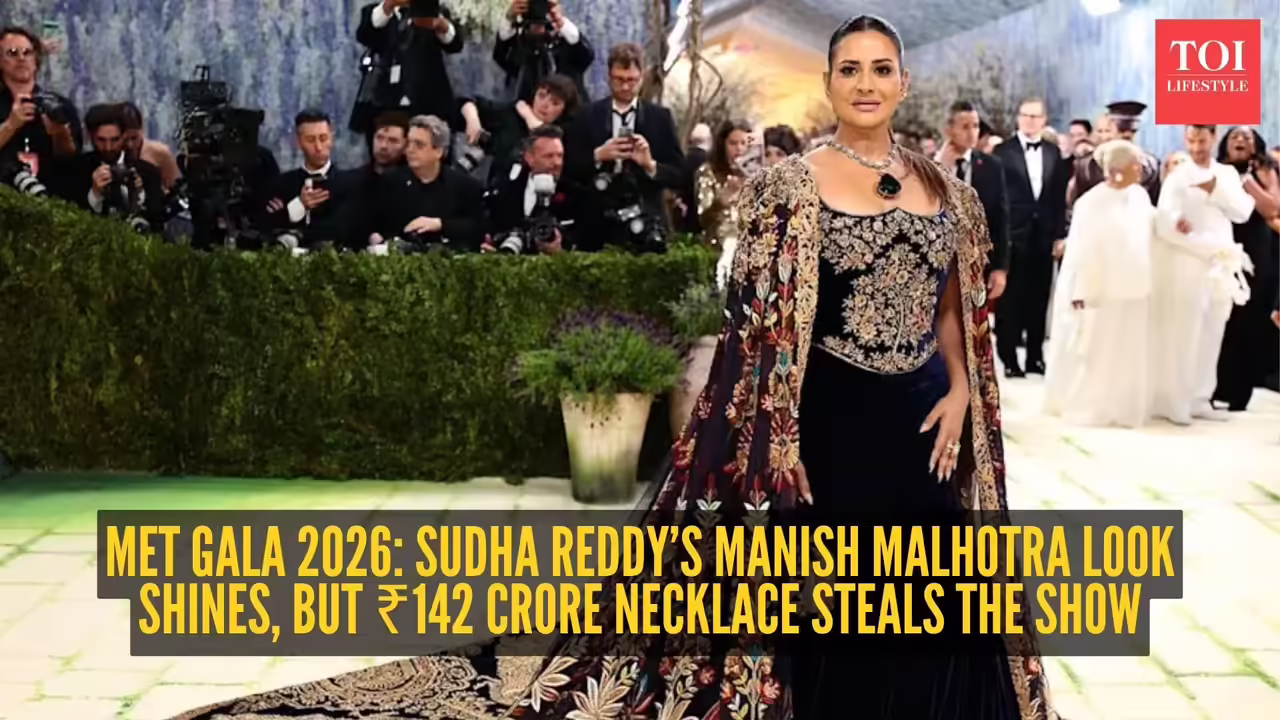 Sudha Reddy at Met Gala