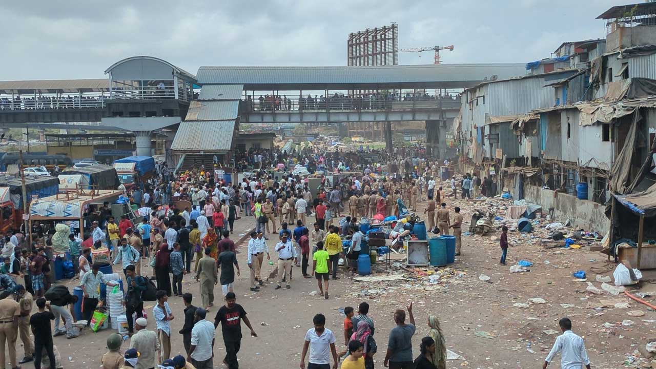 Bandra Garib Nagar Demolition