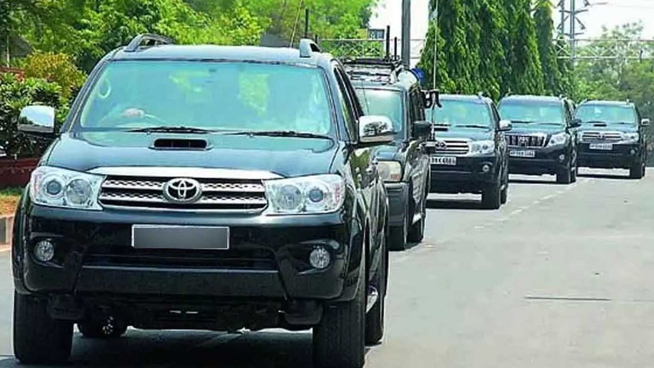 Chandrababu Convoy Reduction