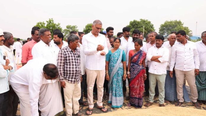 Harish Rao Fire
