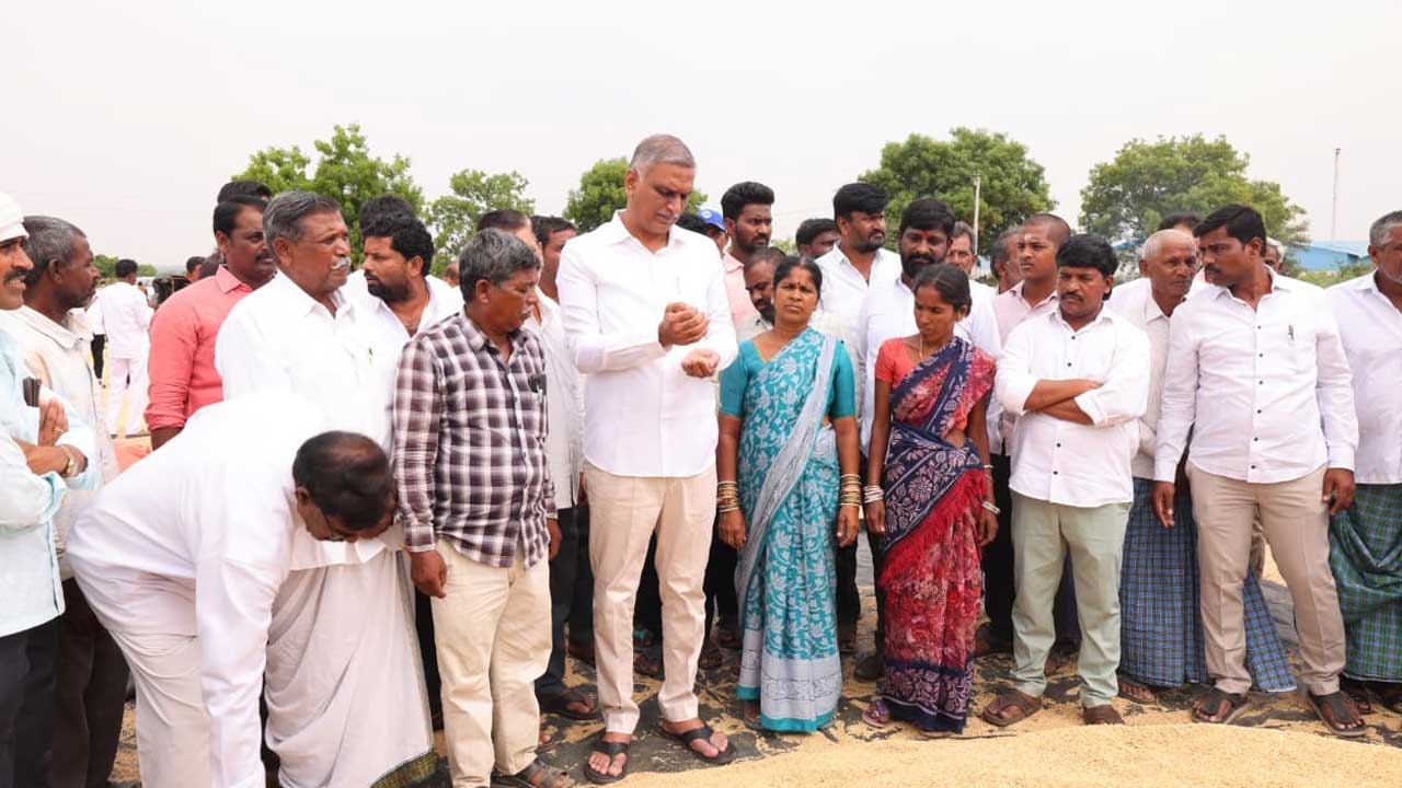 Harish Rao Fire