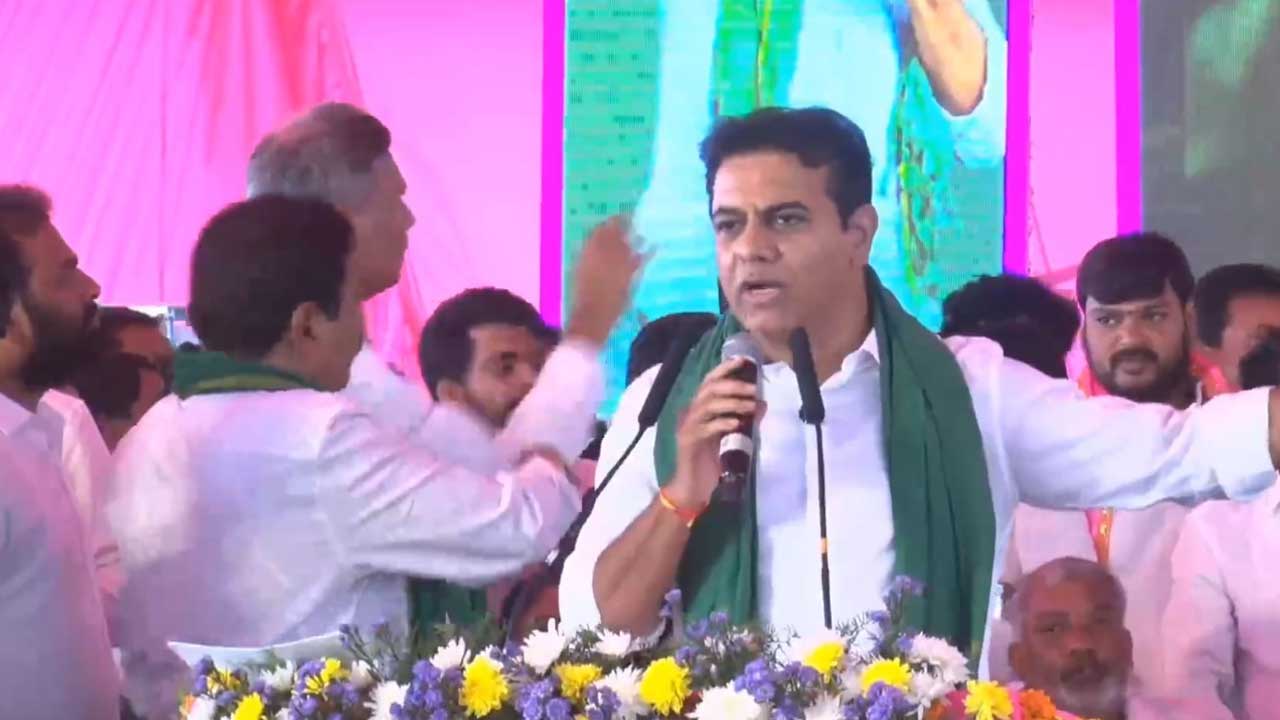 KTR Congress Allegations