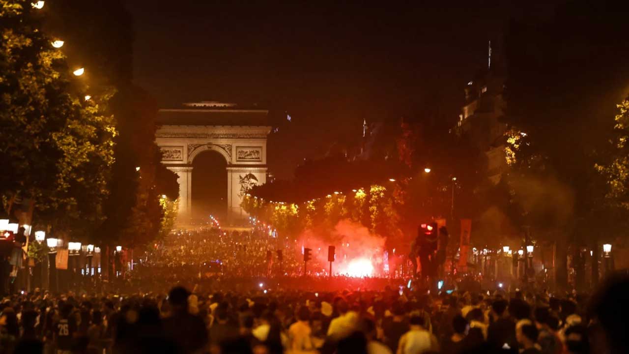 Champions League Celebrations