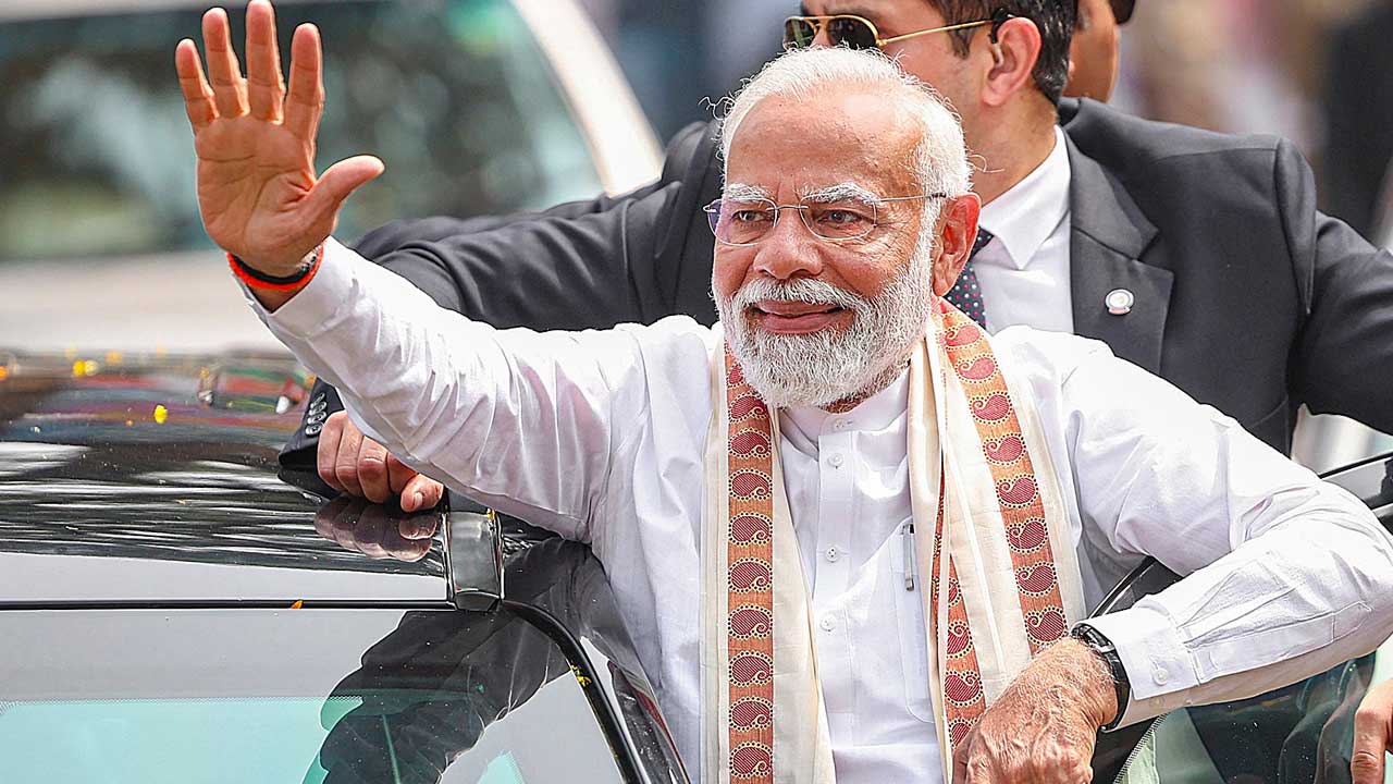 Modi Hyderabad Visit