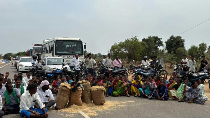 Paddy Farmers Protest