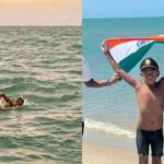 Palk Strait Swim Record