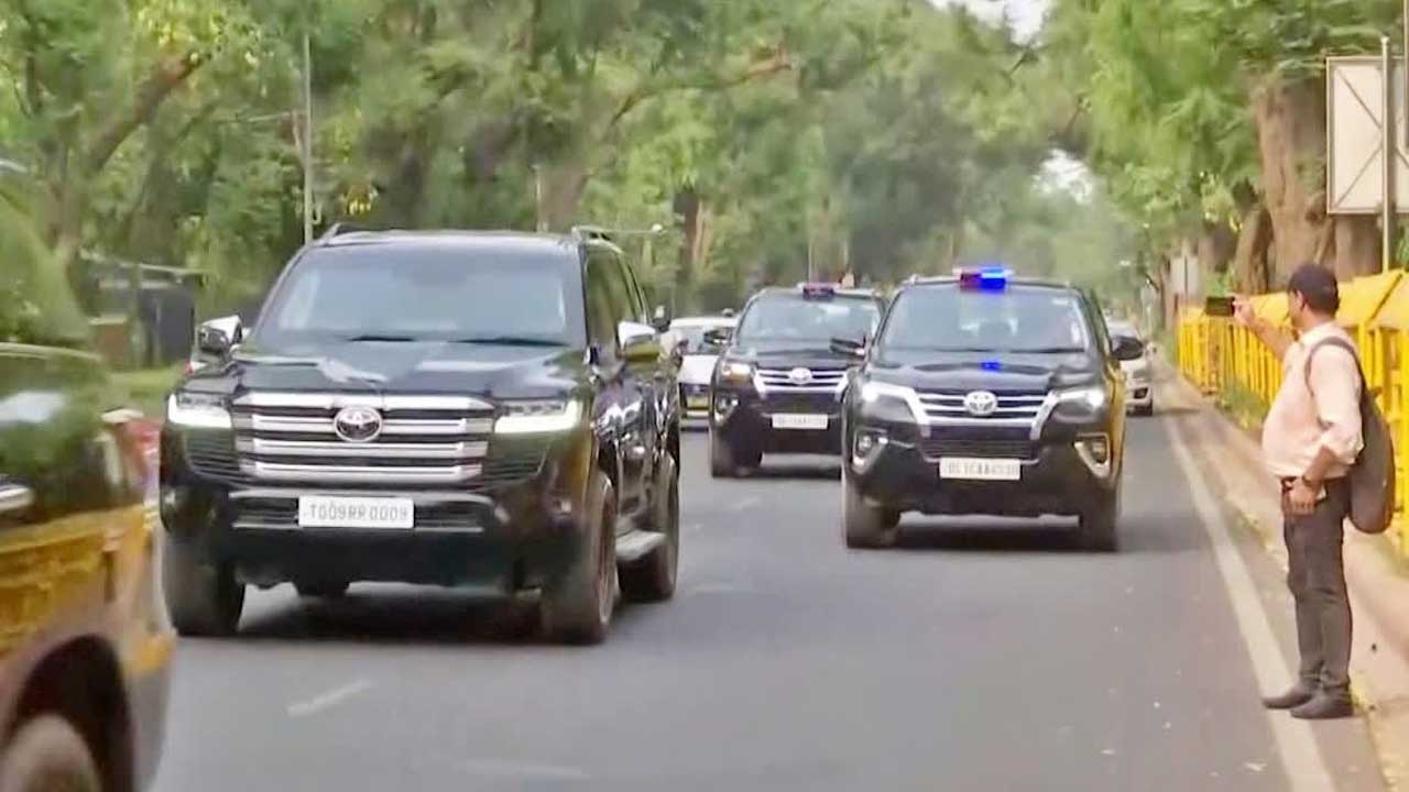Revanth Reddy Convoy