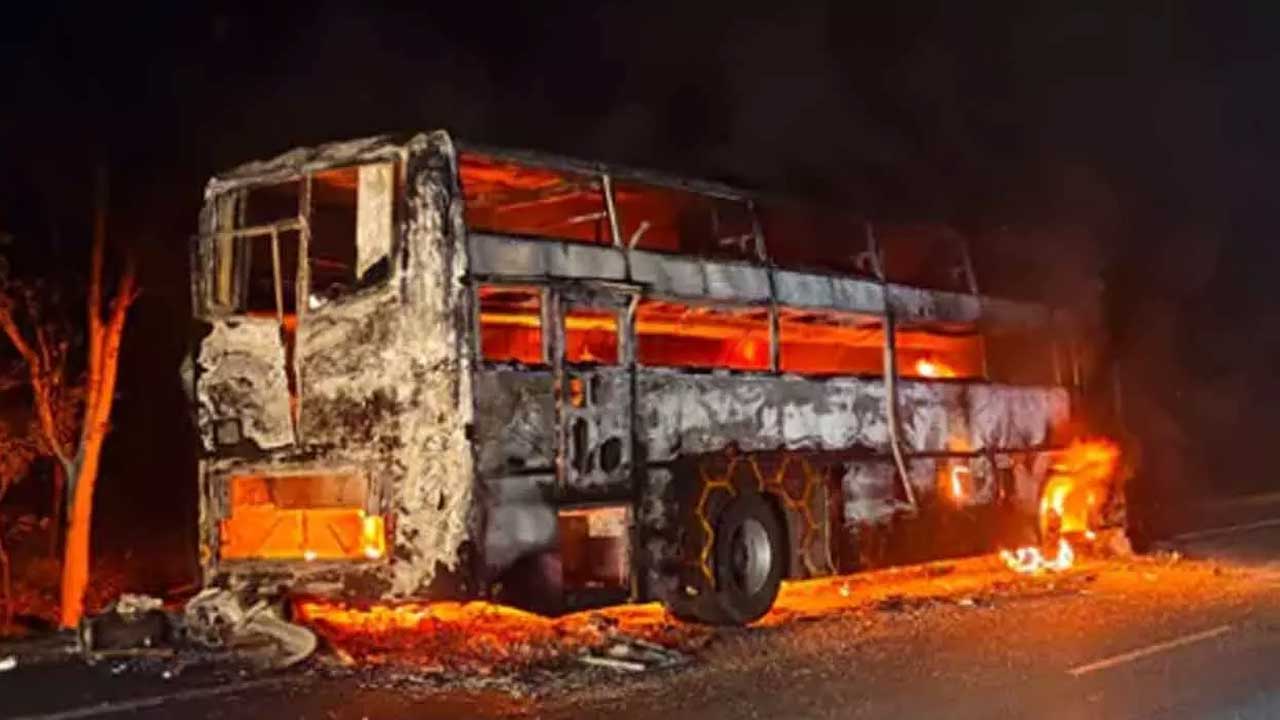 Travel Bus Fire
