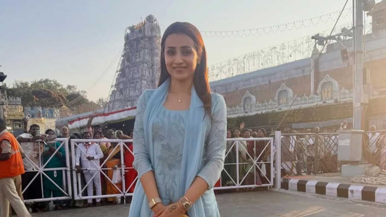 Trisha in Tirumala