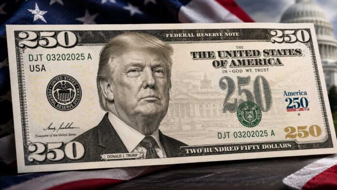 Trump 250 Note