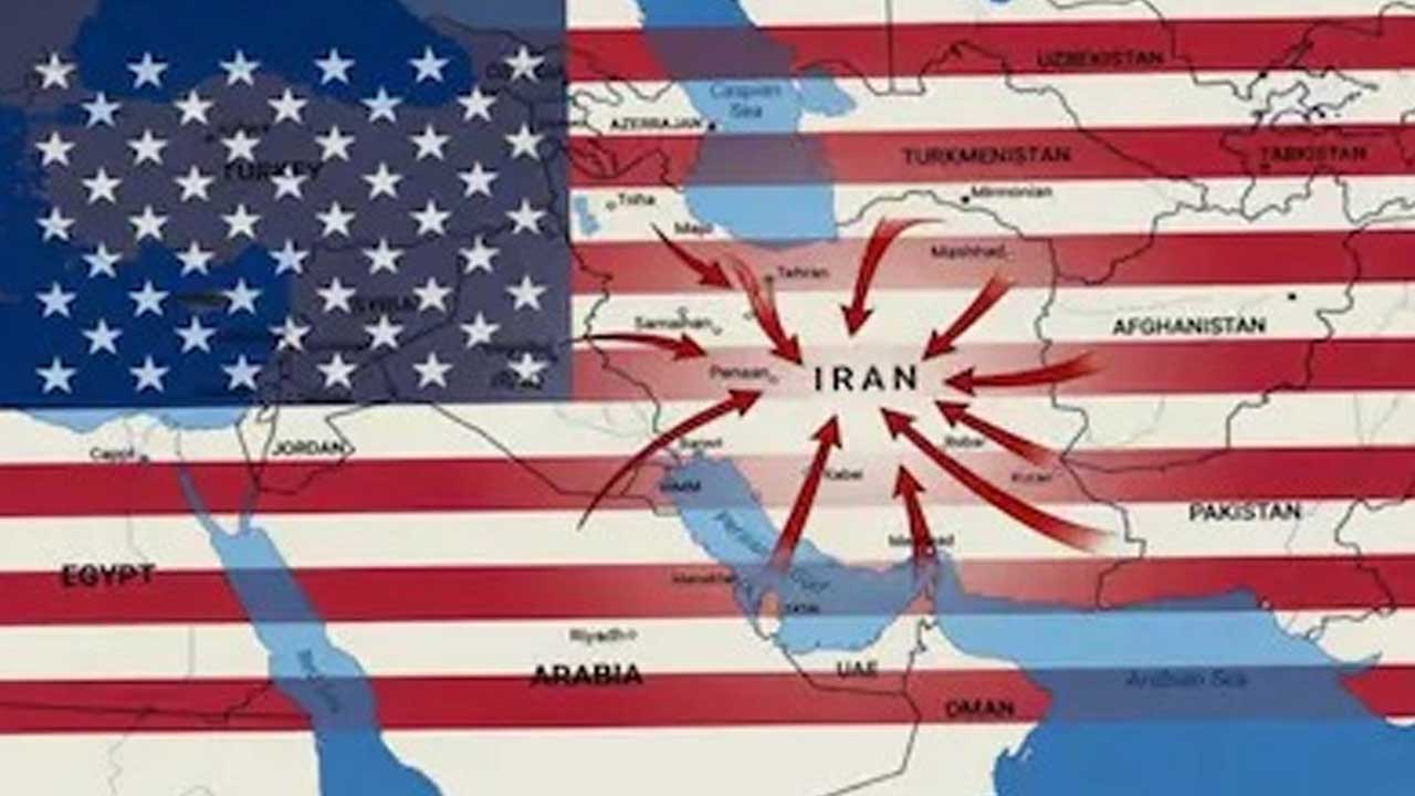 Trump Iran Map Post