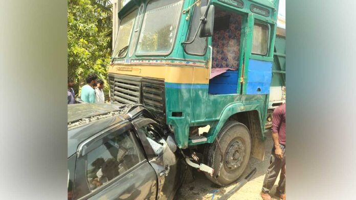 Armoor Lorry Accident |