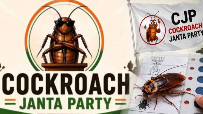 Cockroach Janata Party viral