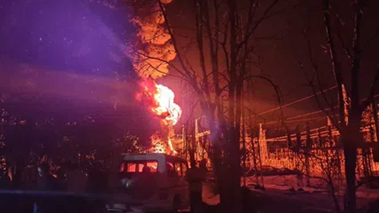 Karimnagar substation fire