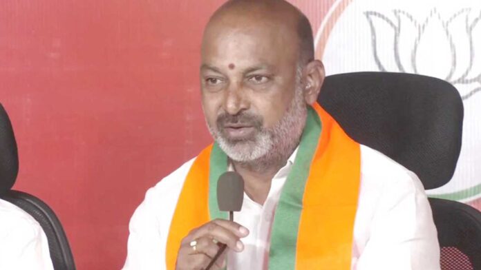 Bandi Sanjay Cabinet