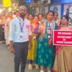 SBI Employees Candle Rally |