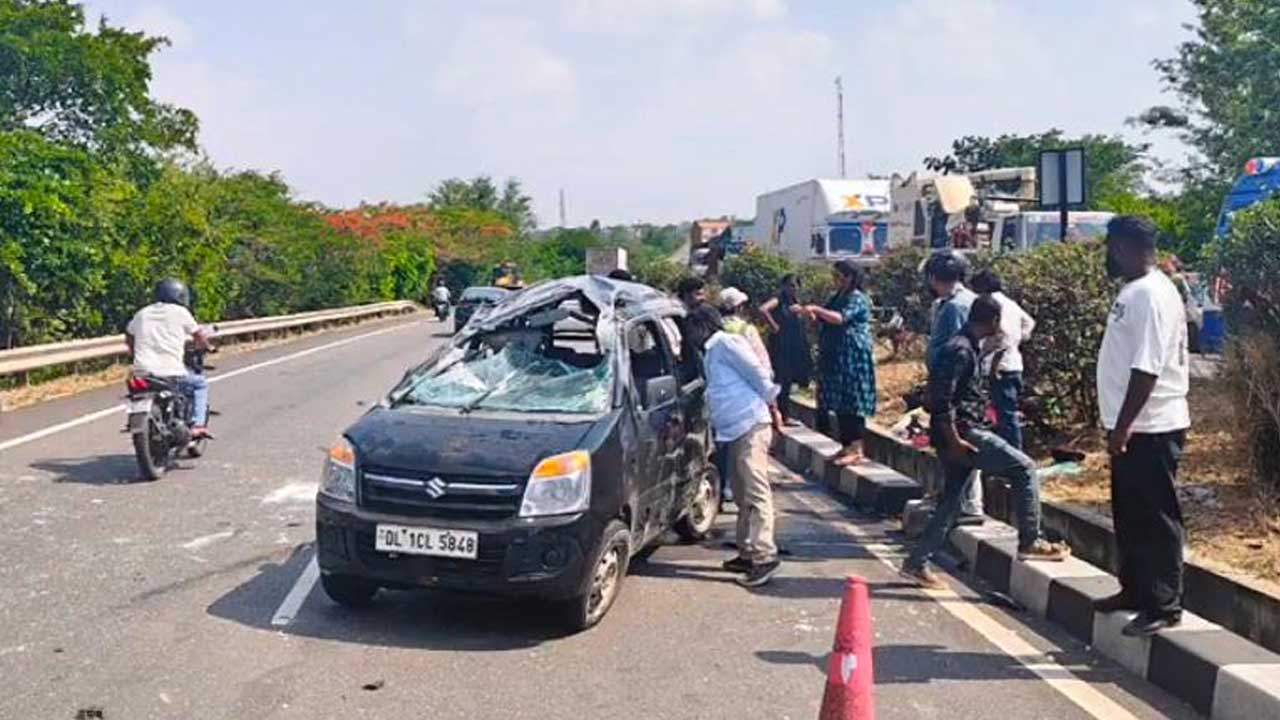Car Accident Kamareddy |