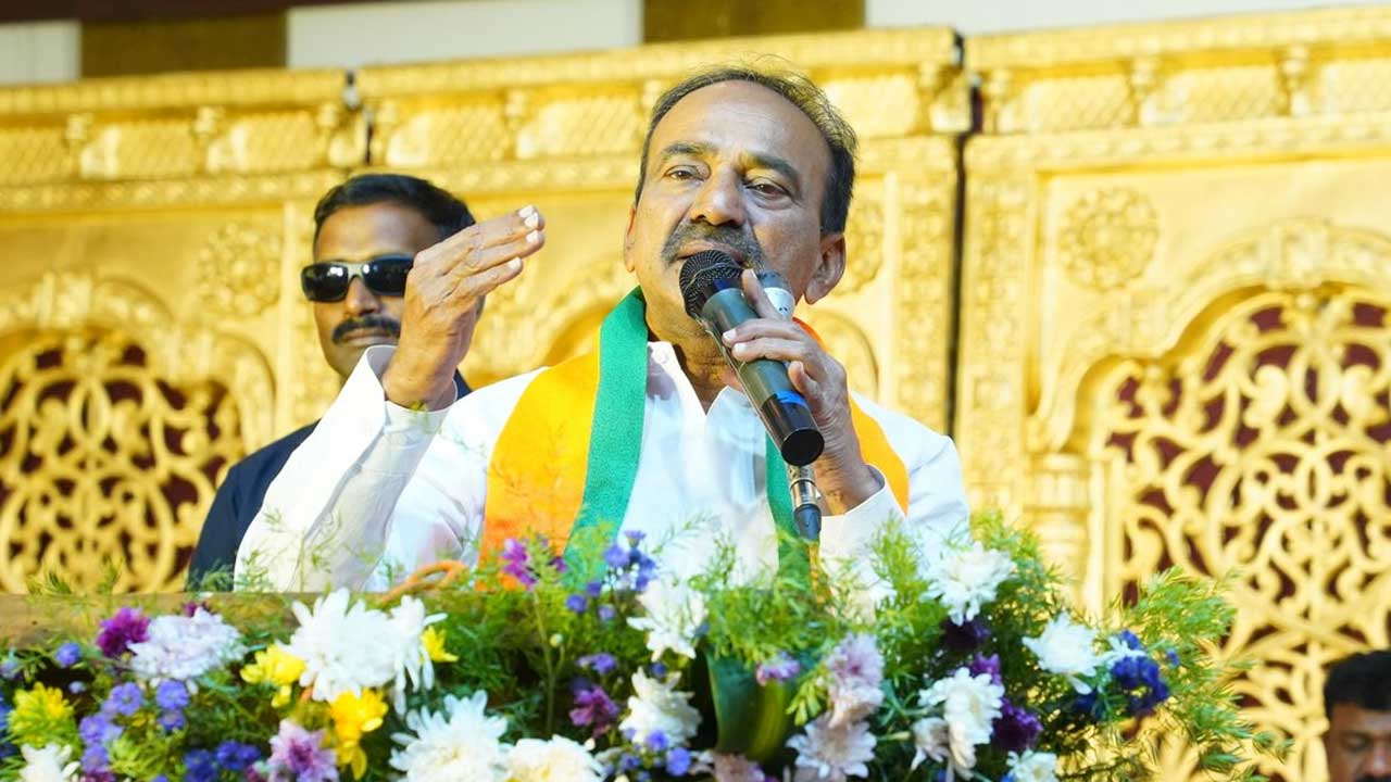 Eatala Rajender comments