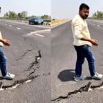Ganga Expressway Cracks