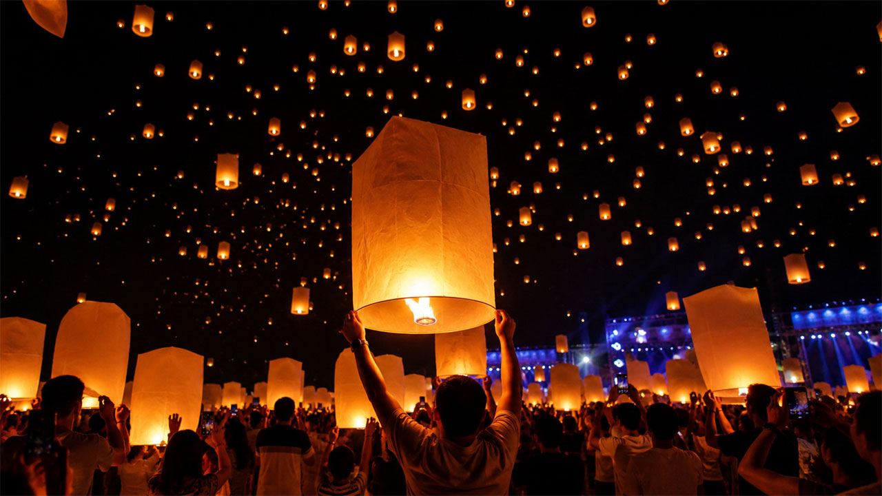 Hyderabad Lantern Festival