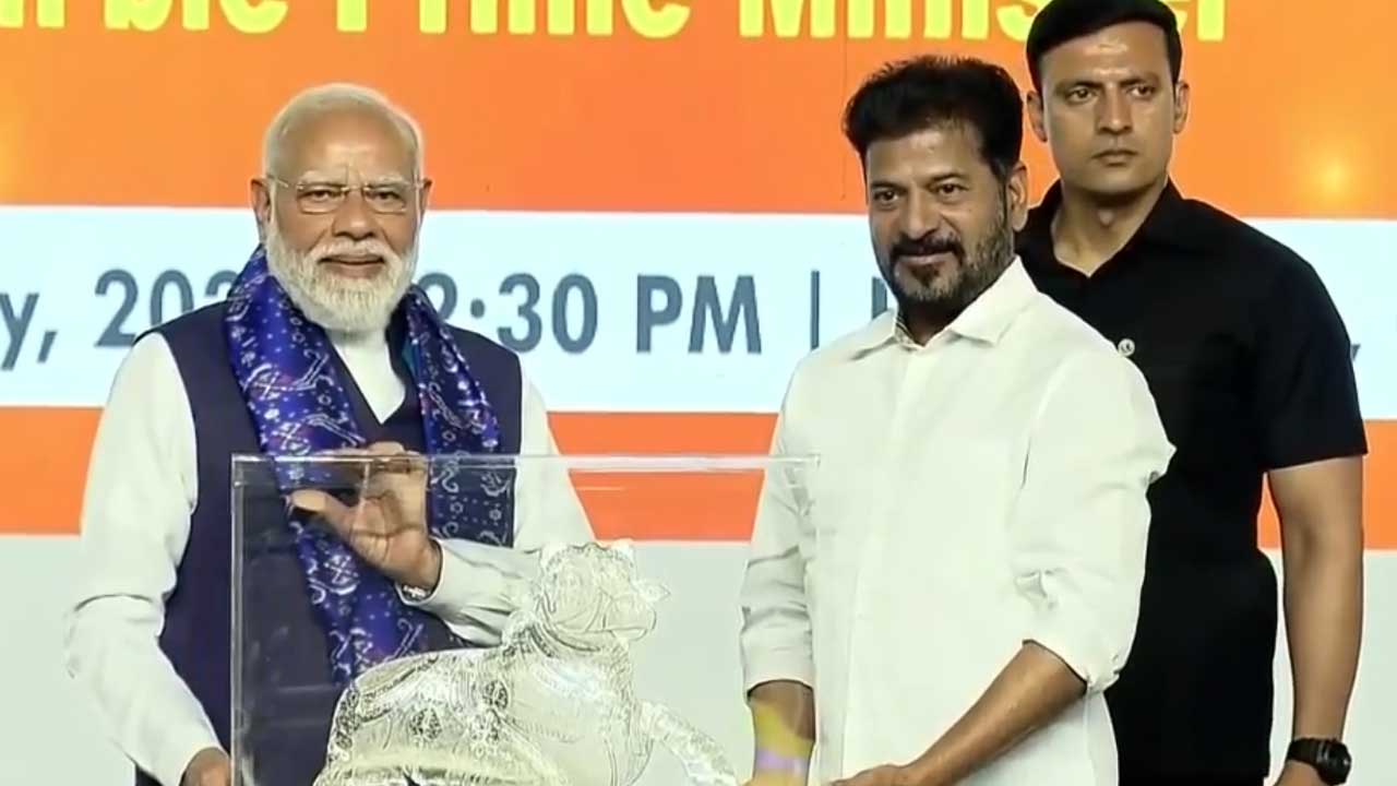 Modi Hyderabad Visit