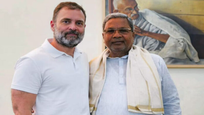 Siddaramaiah Meet Rahul Gandhi