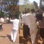 conductor attacks officer