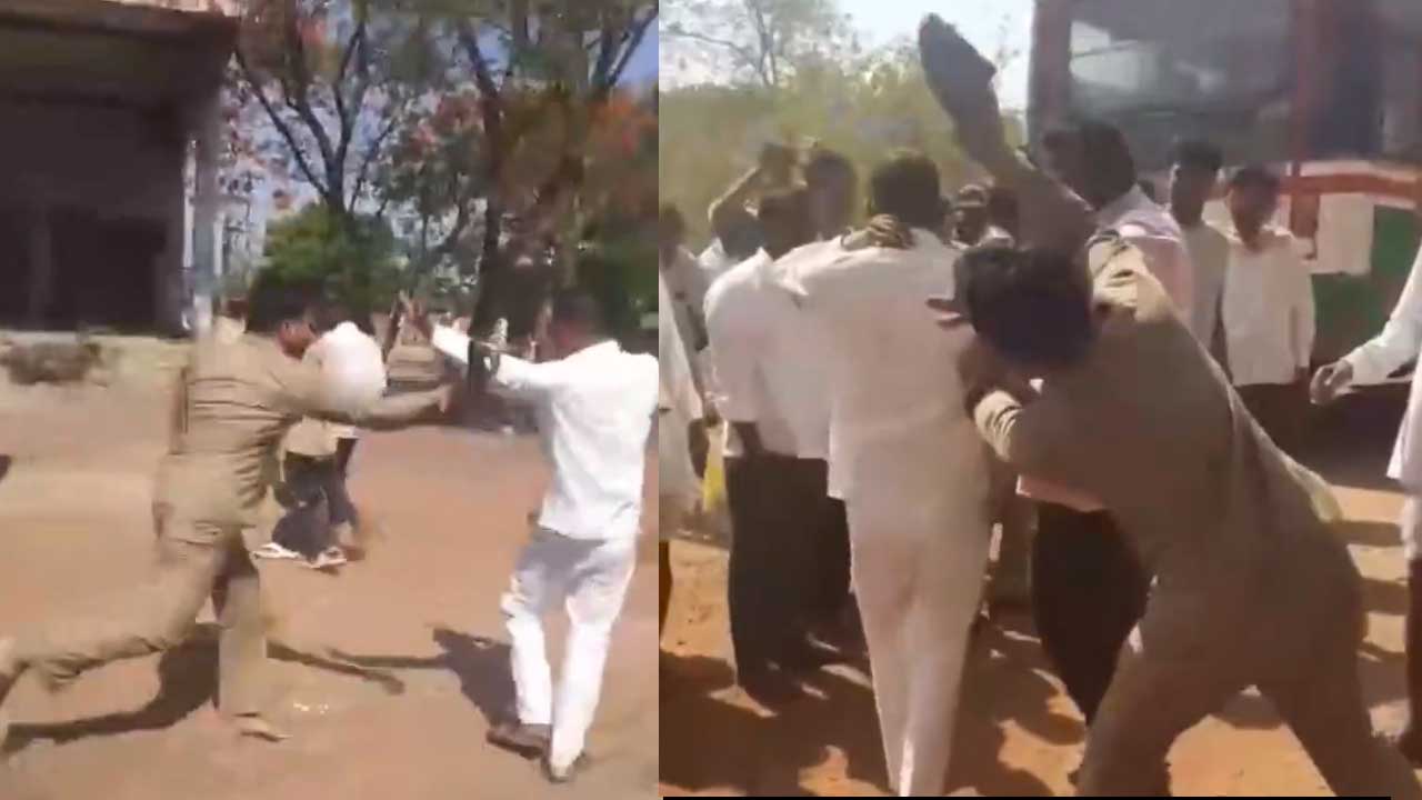 conductor attacks officer