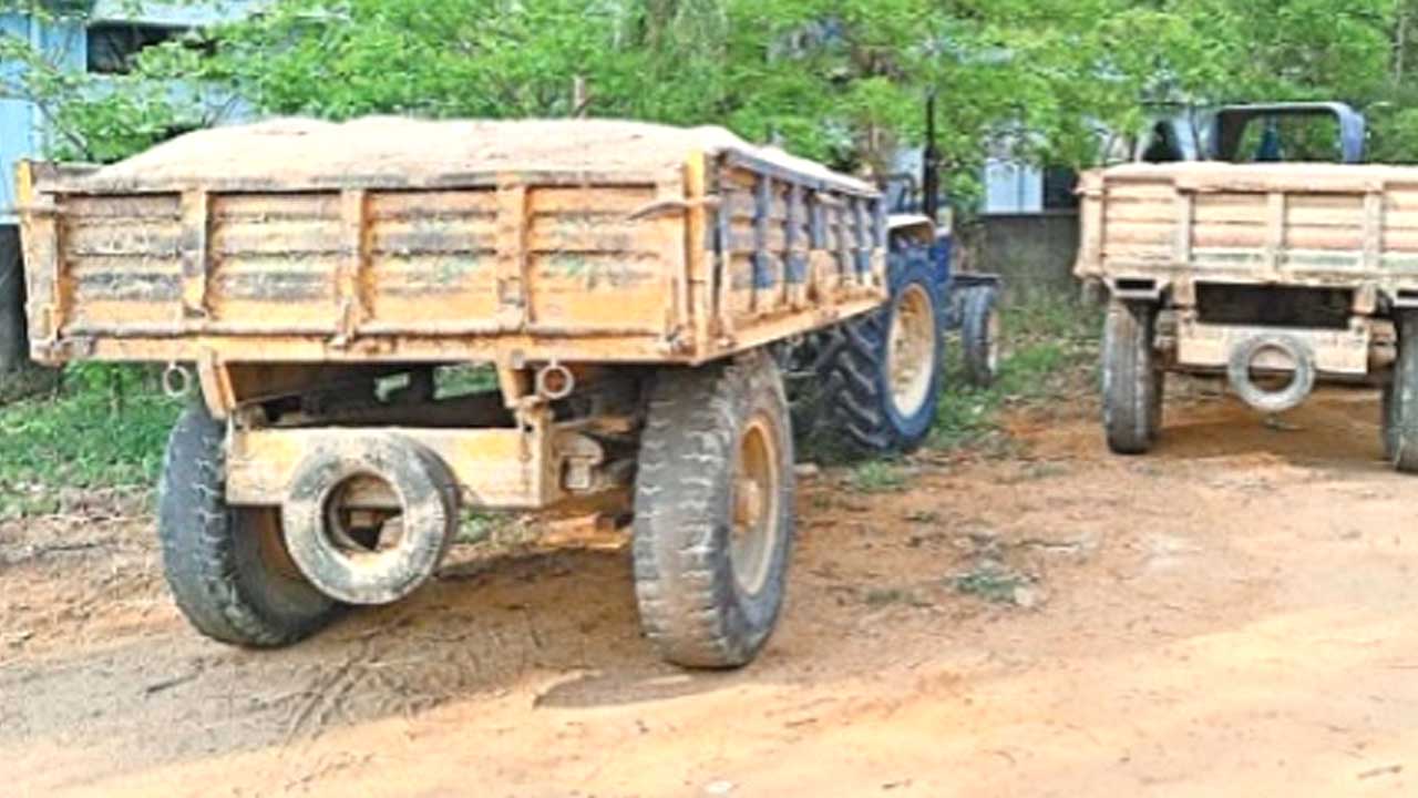 Illegal Sand Transport |