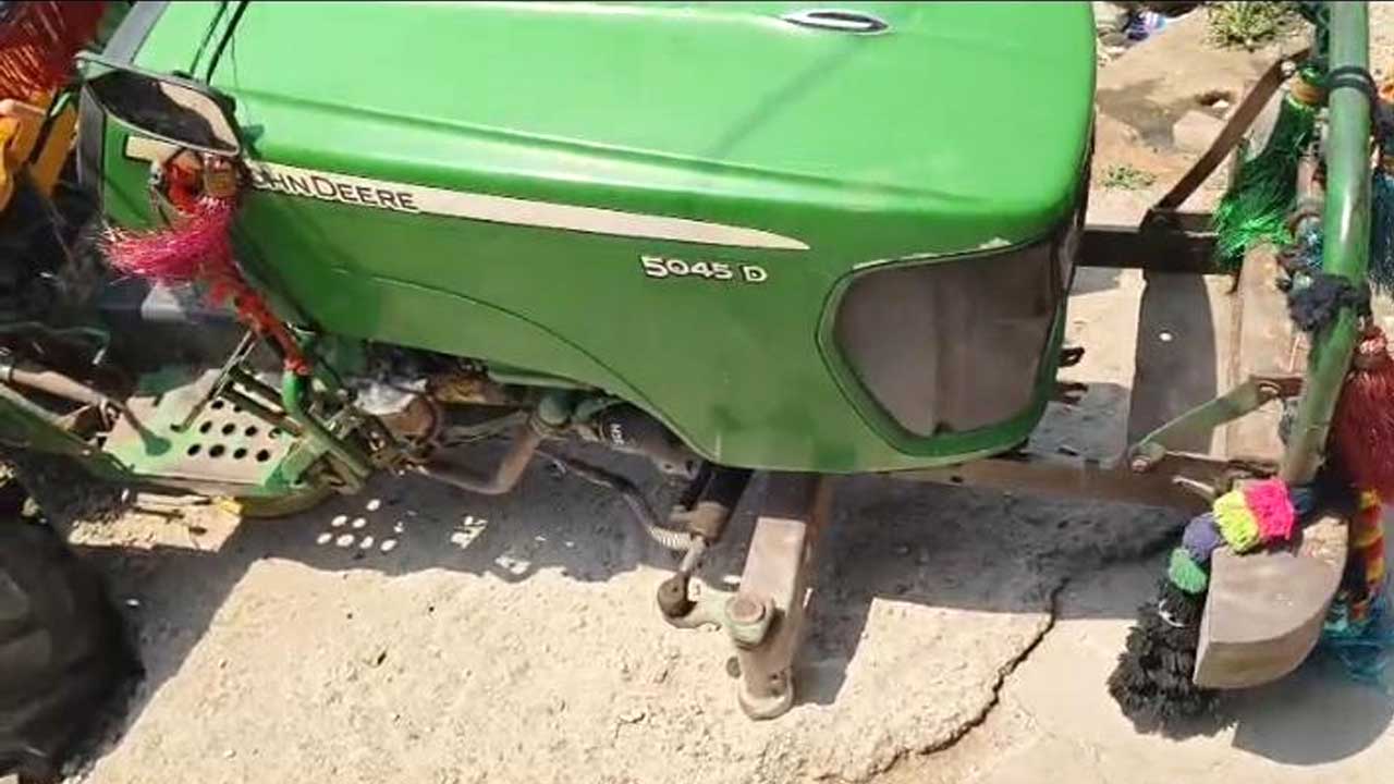 Tractor Tyre Blast |