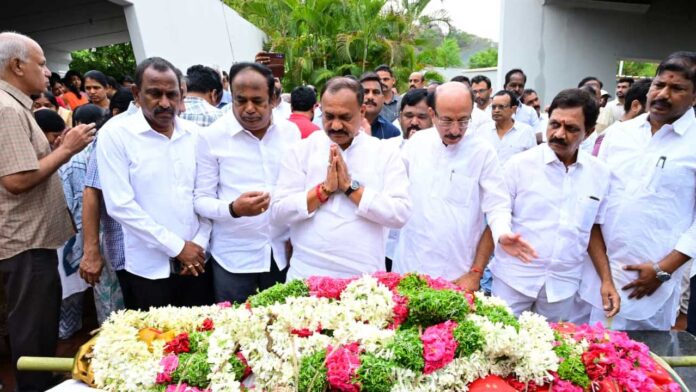 Vijaya Reddy Funeral |