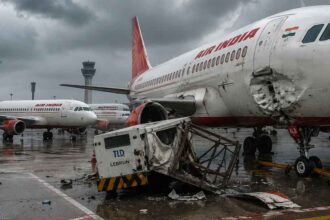 Air India Aircraft Damage