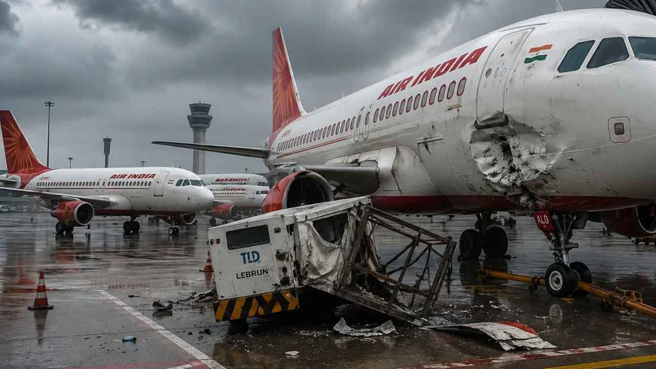 Air India Aircraft Damage