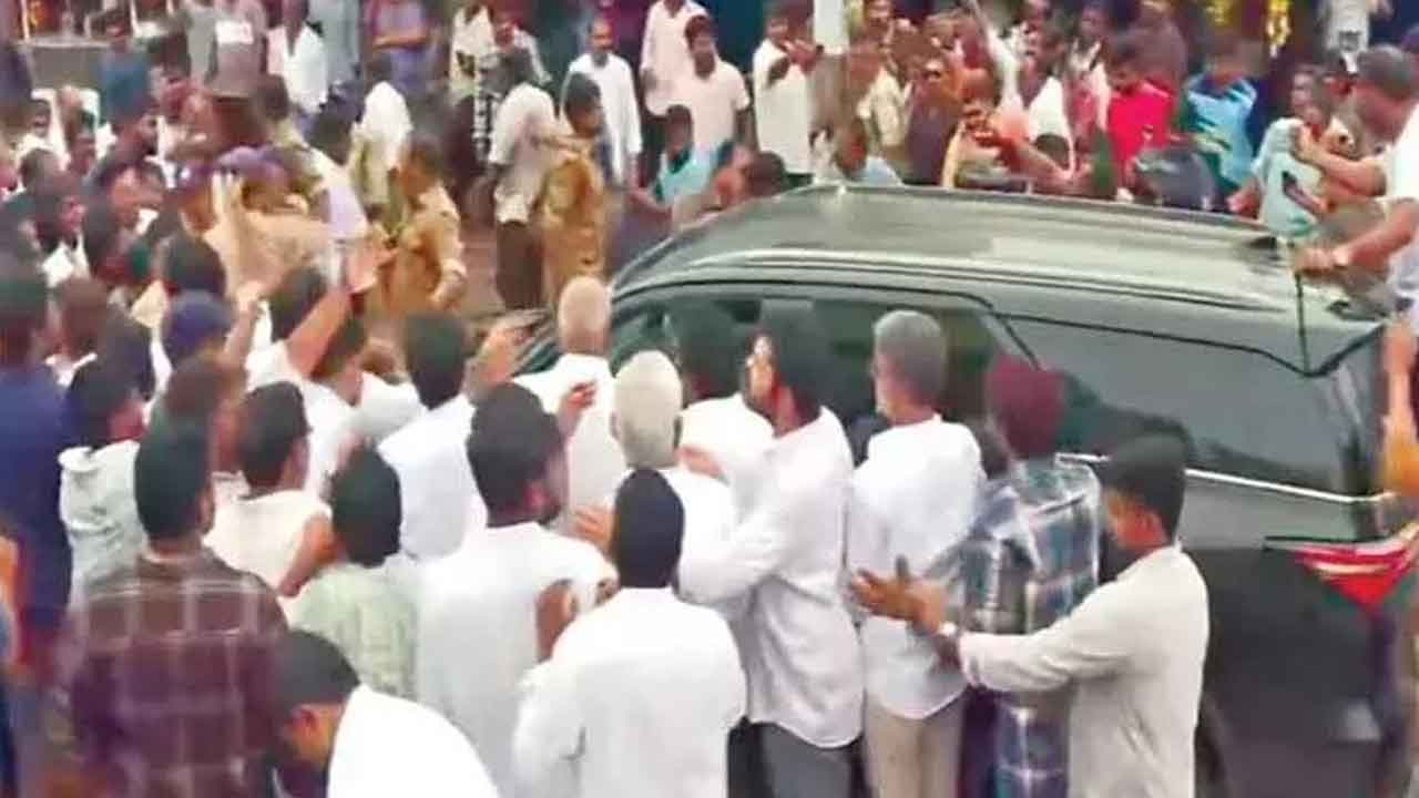 Amaravati Political Tension