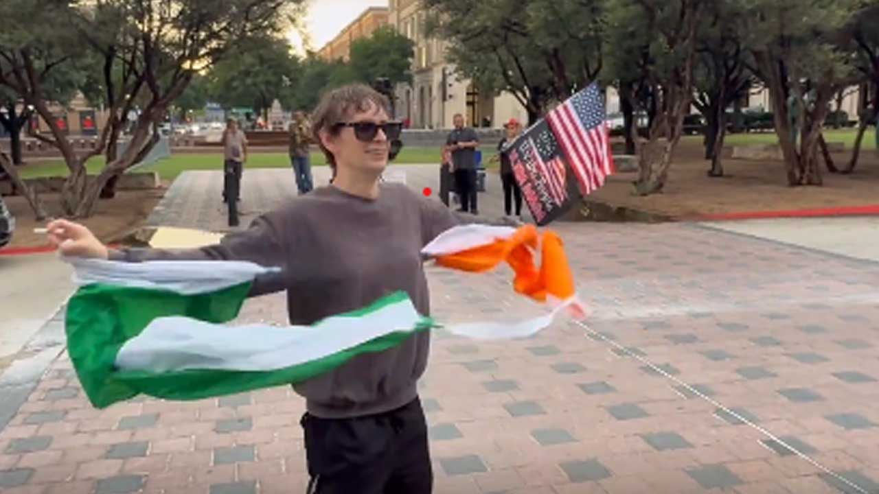 American Tears Indian Flag