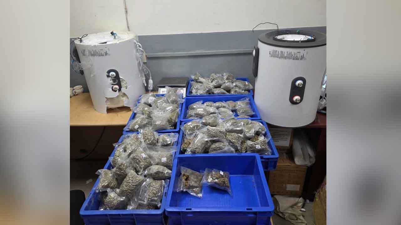 Delhi Airport Marijuana Seizure