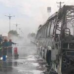 Electric Bus Fire