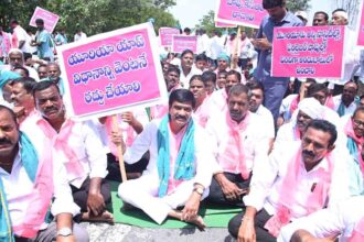 Farmer Fertilizer Protest