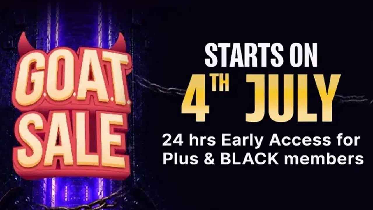 Flipkart GOAT Sale