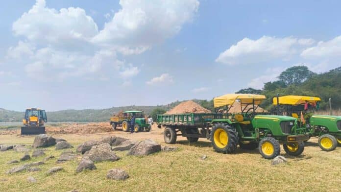 Illegal Moram Mining