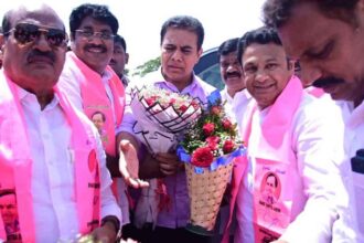 KTR Grand Welcome