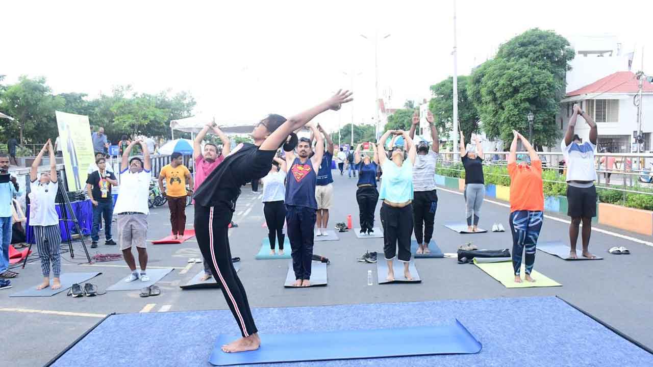 Lokesh Yoga Session